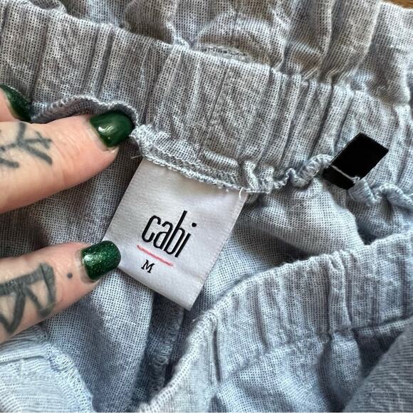 Cabi Court Skort In Denim Chambray - Picture 4 of 4